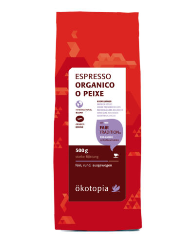 10 x 500g Espresso O Peixe Bohne kbA