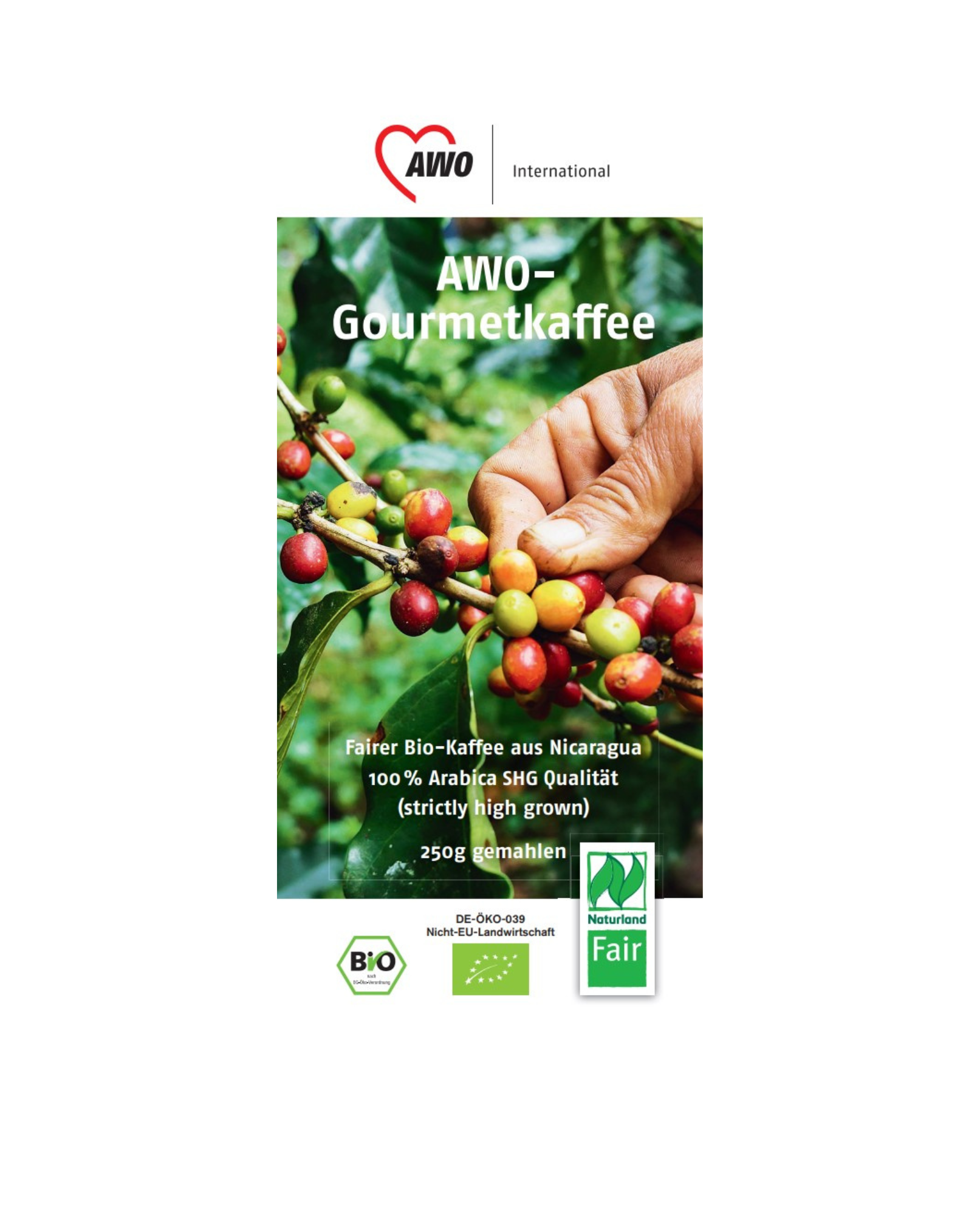 AWO Kaffee gemahlen 250g